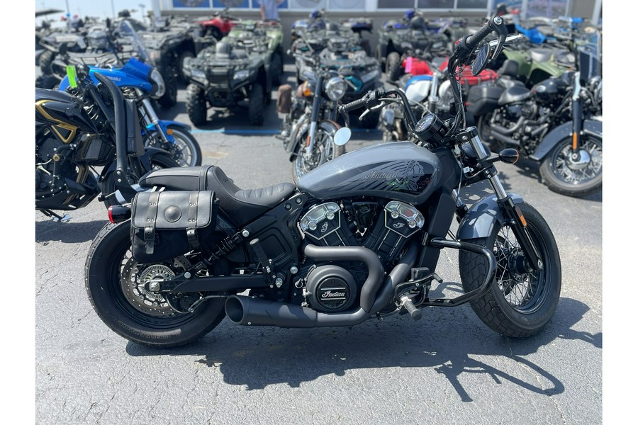 2021 Indian Motorcycle SCOUT BOBBER TWENTY - STEALTH GRAY