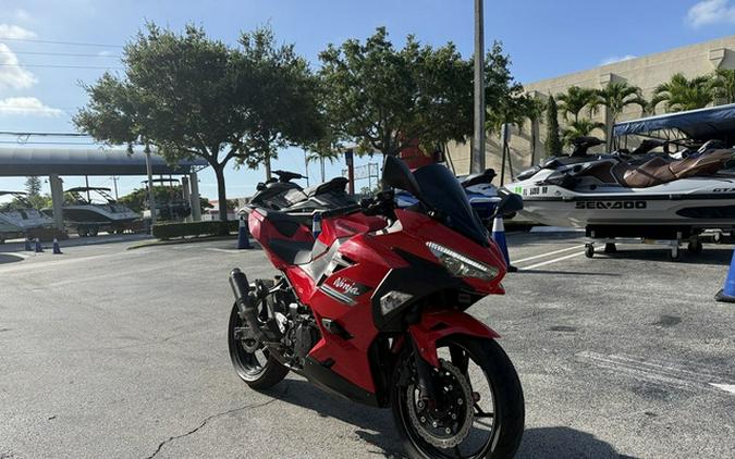 2021 Kawasaki Ninja 400 ABS Passion Red