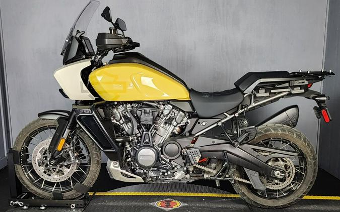 2023 Harley-Davidson® Pan America™ 1250 Special INDUSTRIAL YELLOW/WHITE SAND W/LACED WHEEL