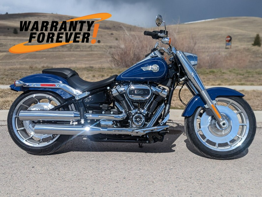 2023 Harley-Davidson Fat Boy 114 Bright Billiard Blue