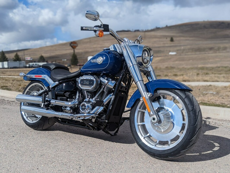 2023 Harley-Davidson Fat Boy 114 Bright Billiard Blue