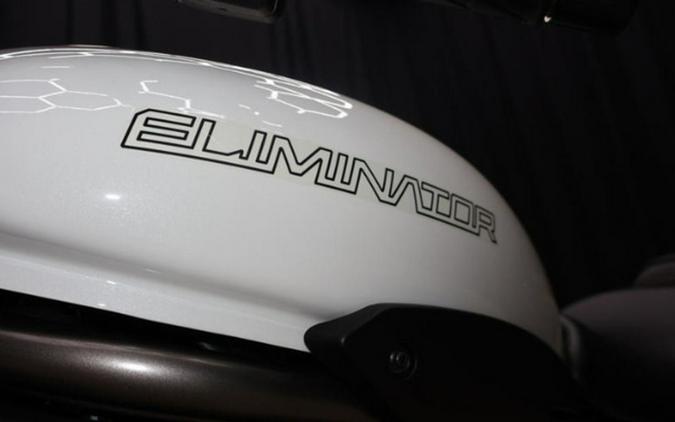 2024 Kawasaki Eliminator ABS Pearl Robotic White