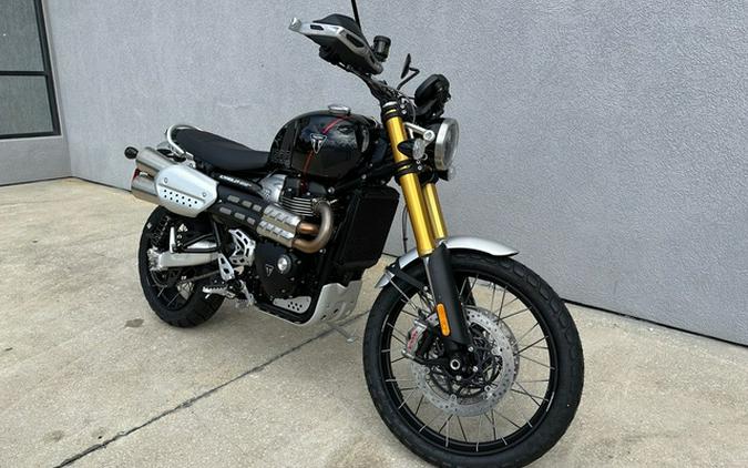 2024 Triumph Scrambler 1200 XE Phantom Black Storm Grey