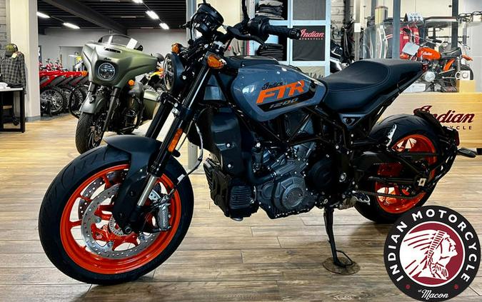 2023 Indian Motorcycle® FTR Stealth Gray/Orange Burst