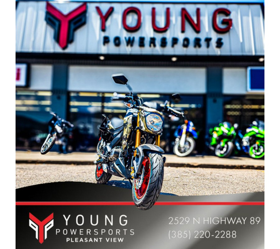 2025 Kawasaki Z125 PRO Cypher Camo Beige