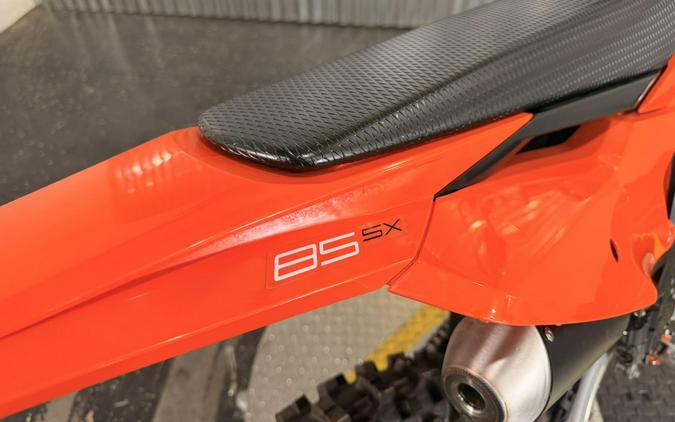 2026 KTM 85 SX 19/16 Orange / Black
