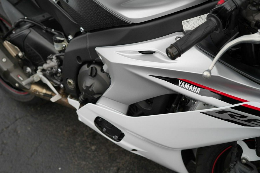 2018 Yamaha YZF-R6