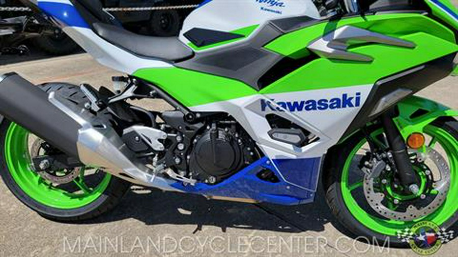 2024 Kawasaki Ninja 500 SE 40th Anniversary Edition ABS