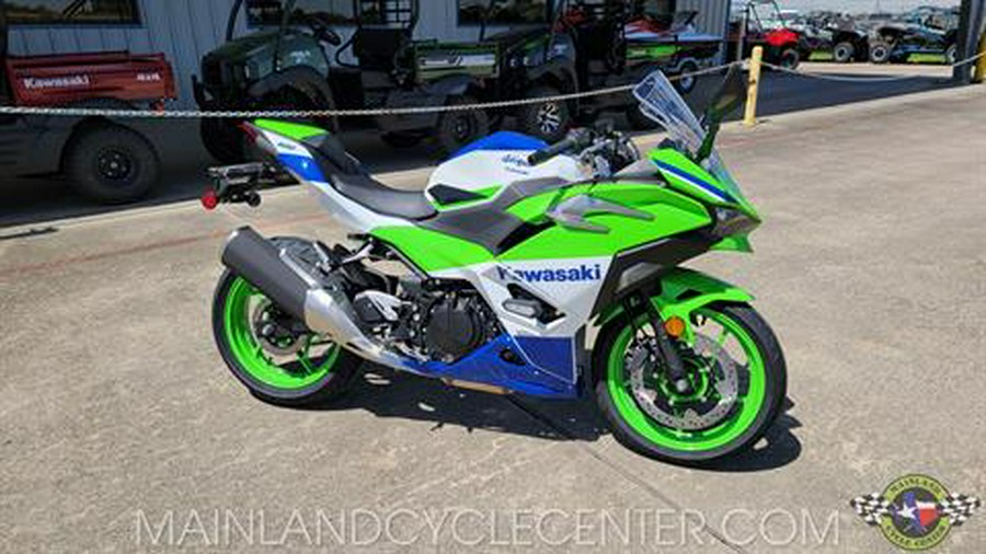 2024 Kawasaki Ninja 500 SE 40th Anniversary Edition ABS