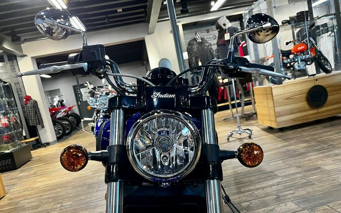 2023 Indian Motorcycle® Scout® ABS Spirit Blue Metallic/Black Metallic