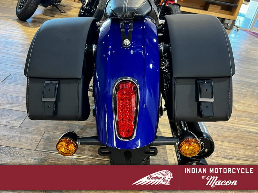 2023 Indian Motorcycle® Scout® ABS Spirit Blue Metallic/Black Metallic