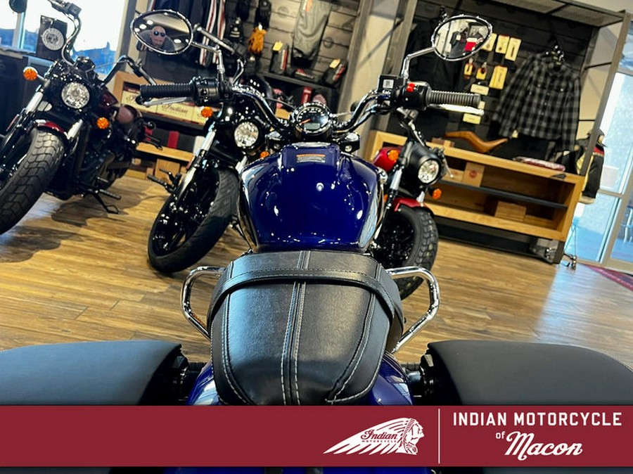 2023 Indian Motorcycle® Scout® ABS Spirit Blue Metallic/Black Metallic