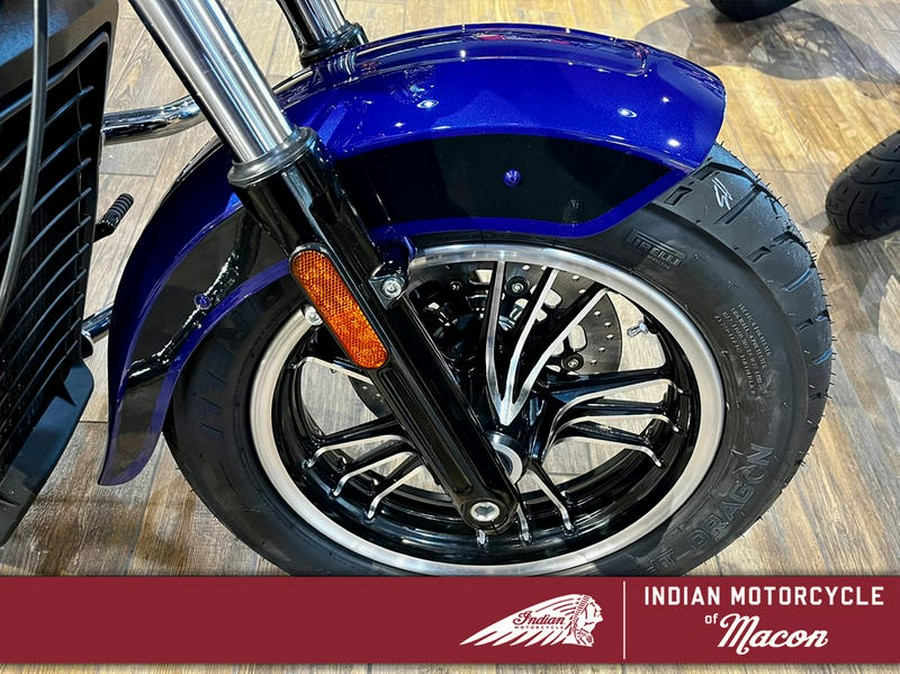 2023 Indian Motorcycle® Scout® ABS Spirit Blue Metallic/Black Metallic