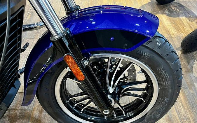 2023 Indian Motorcycle® Scout® ABS Spirit Blue Metallic/Black Metallic