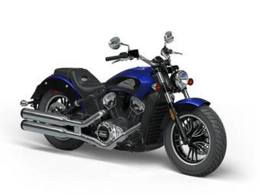 2023 Indian Motorcycle® Scout® ABS Spirit Blue Metallic/Black Metallic