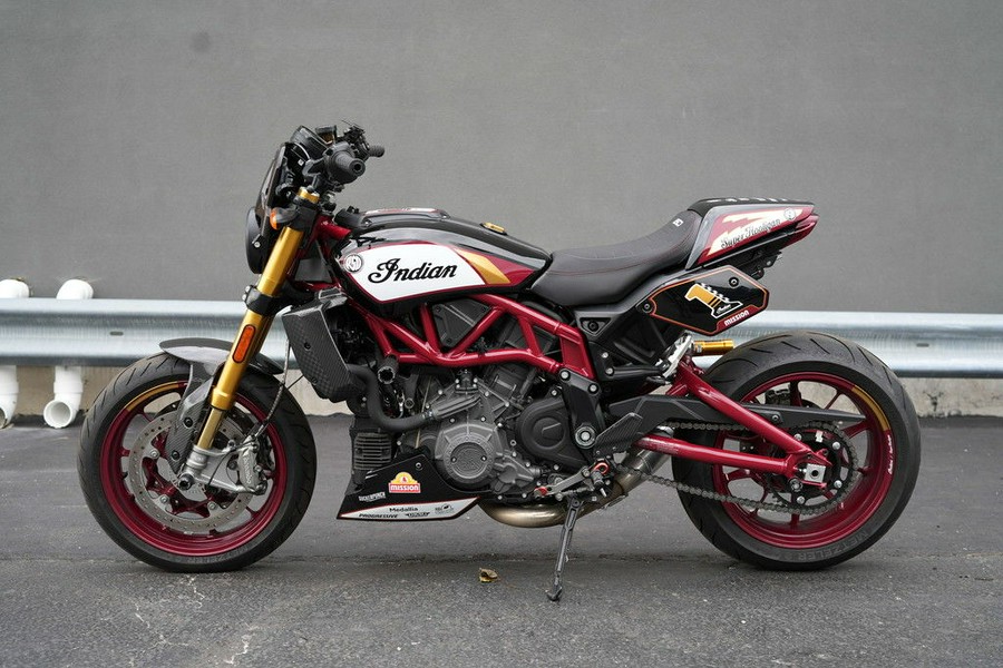 2024 Indian Motorcycle FTR x RSD Super Hooligan Black Metallic with Super Hooligan Graphics