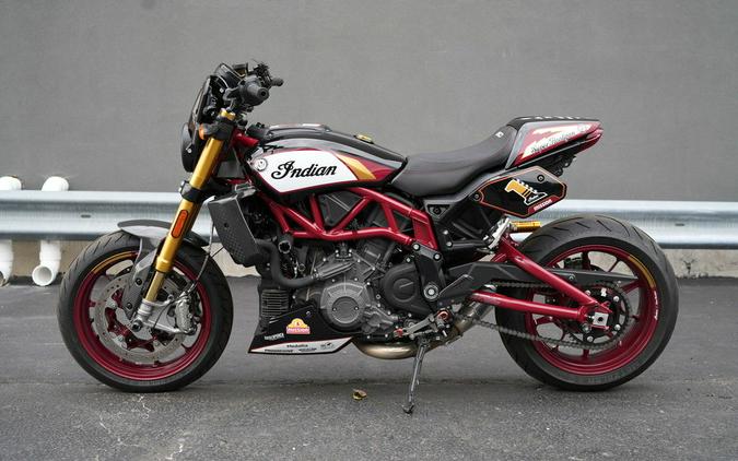2024 Indian Motorcycle FTR x RSD Super Hooligan Black Metallic with Super Hooligan Graphics