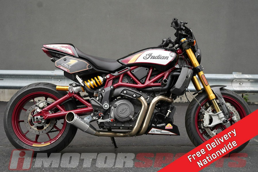 2024 Indian Motorcycle FTR x RSD Super Hooligan Black Metallic with Super Hooligan Graphics
