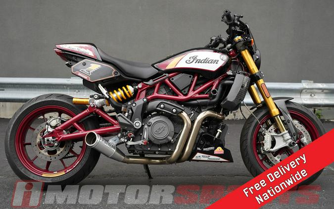 2024 Indian Motorcycle FTR x RSD Super Hooligan Black Metallic with Super Hooligan Graphics