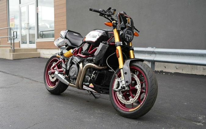 2024 Indian Motorcycle FTR x RSD Super Hooligan Black Metallic with Super Hooligan Graphics