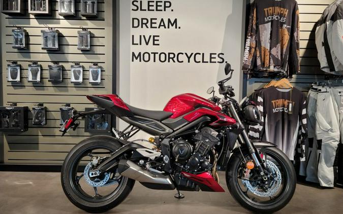 2024 Triumph Street Triple 765 RS Carnival Red RS