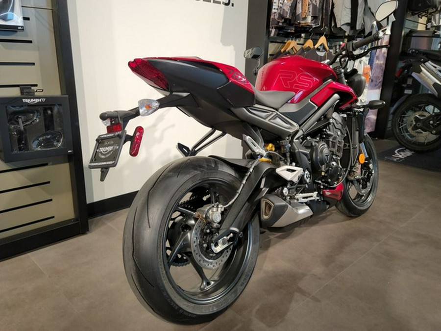 2024 Triumph Street Triple 765 RS Carnival Red RS