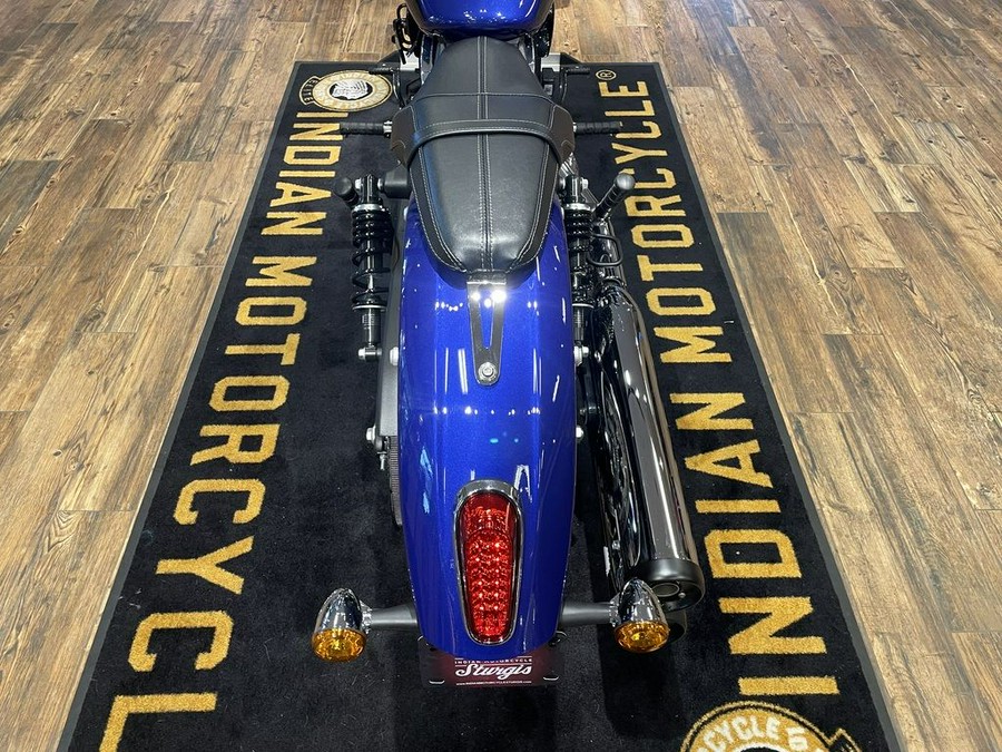 2023 Indian Motorcycle® Scout® ABS Spirit Blue Metallic/Black Metallic