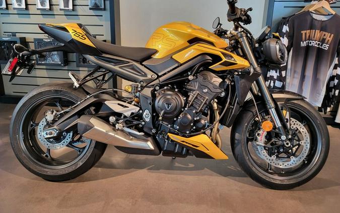 2024 Triumph Street Triple 765 RS Cosmic Yellow RS