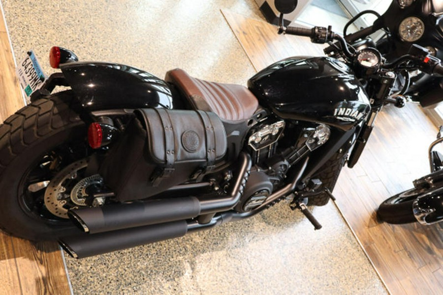 2024 Indian Motorcycle® Scout® Bobber ABS Black Metallic