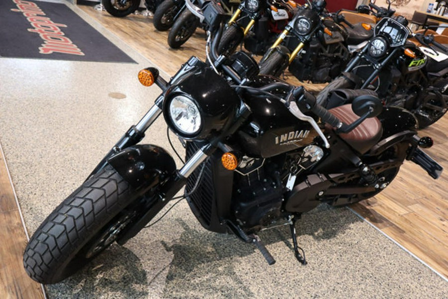 2024 Indian Motorcycle® Scout® Bobber ABS Black Metallic