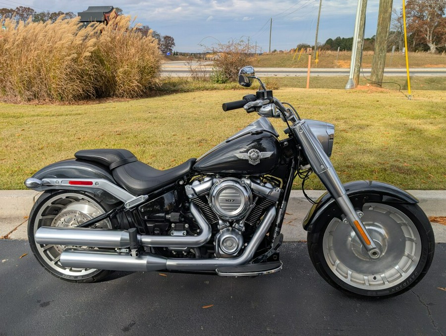 2018 Harley-Davidson® Fat Boy® 114 Vivid Black