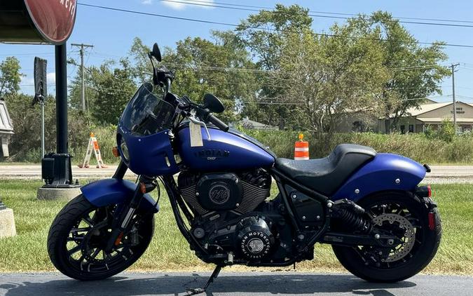 2023 Indian Motorcycle® Sport Chief Icon Spirit Blue Smoke