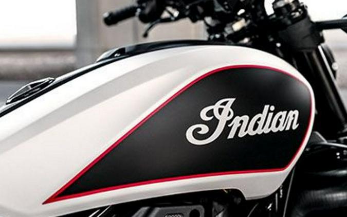 2022 Indian Motorcycle® FTR S White Smoke