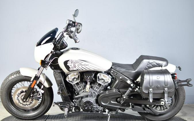 2024 Indian Motorcycle Scout Bobber Twenty ABS Silver Quartz Smoke
