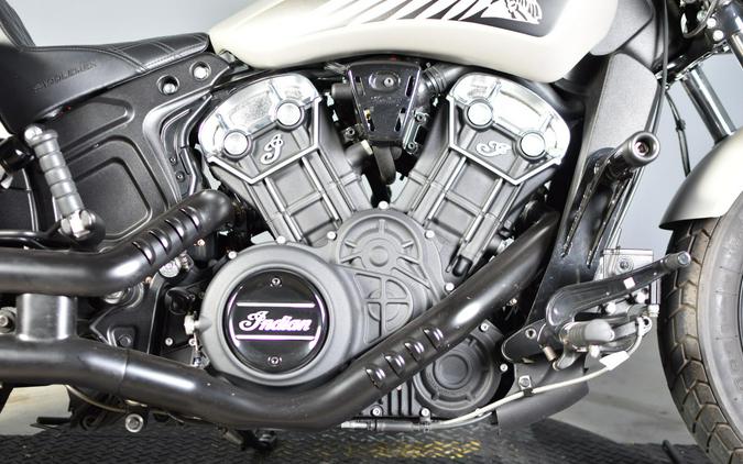 2024 Indian Motorcycle Scout Bobber Twenty ABS Silver Quartz Smoke
