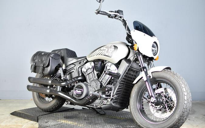 2024 Indian Motorcycle Scout Bobber Twenty ABS Silver Quartz Smoke