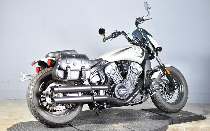 2024 Indian Motorcycle Scout Bobber Twenty ABS Silver Quartz Smoke