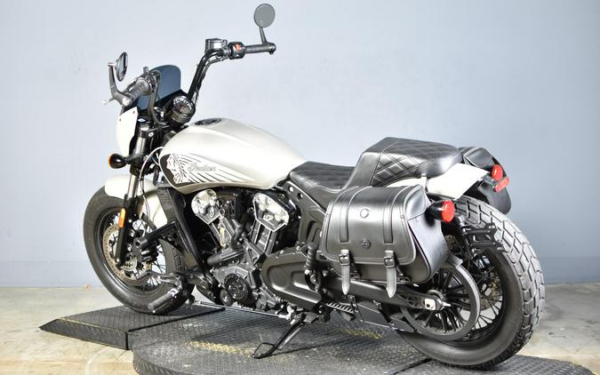 2024 Indian Motorcycle Scout Bobber Twenty ABS Silver Quartz Smoke