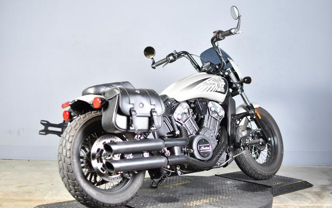 2024 Indian Motorcycle Scout Bobber Twenty ABS Silver Quartz Smoke