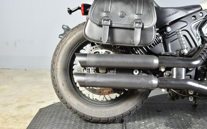2024 Indian Motorcycle Scout Bobber Twenty ABS Silver Quartz Smoke