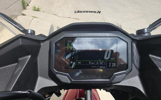 2026 Kawasaki Ninja® 500 ABS Metallic Matte Twilight Blue