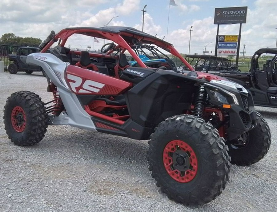 2024 Can-Am Maverick X3 X Rs Turbo RR Fiery Red & Hyper Silver