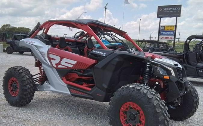 2024 Can-Am Maverick X3 X Rs Turbo RR Fiery Red & Hyper Silver