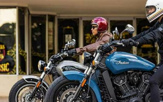 2023 Indian Motorcycle® Scout® Sixty ABS Storm Blue