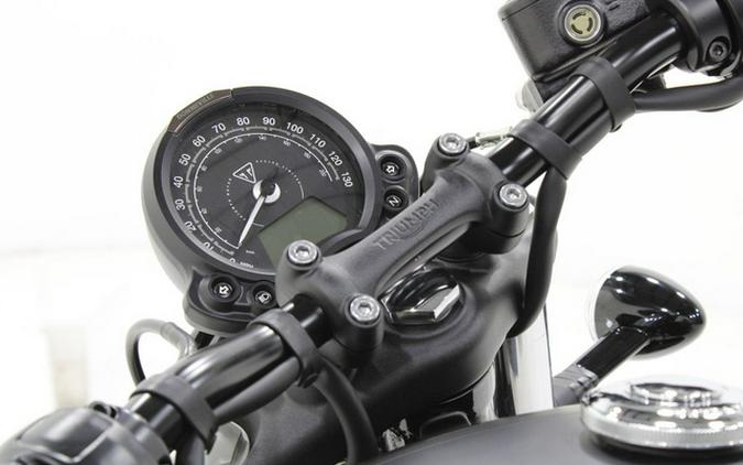2023 Triumph Bonneville Bobber Matte Storm Grey/Matte Ironstone (Two-Tone)