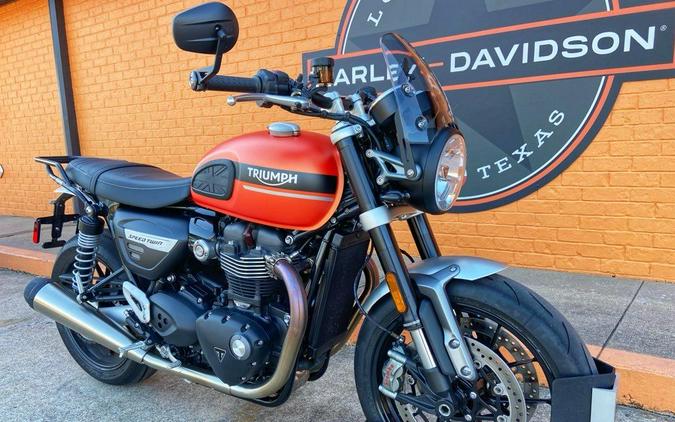 2023 Triumph Speed Twin 1200 Matte Baja Orange
