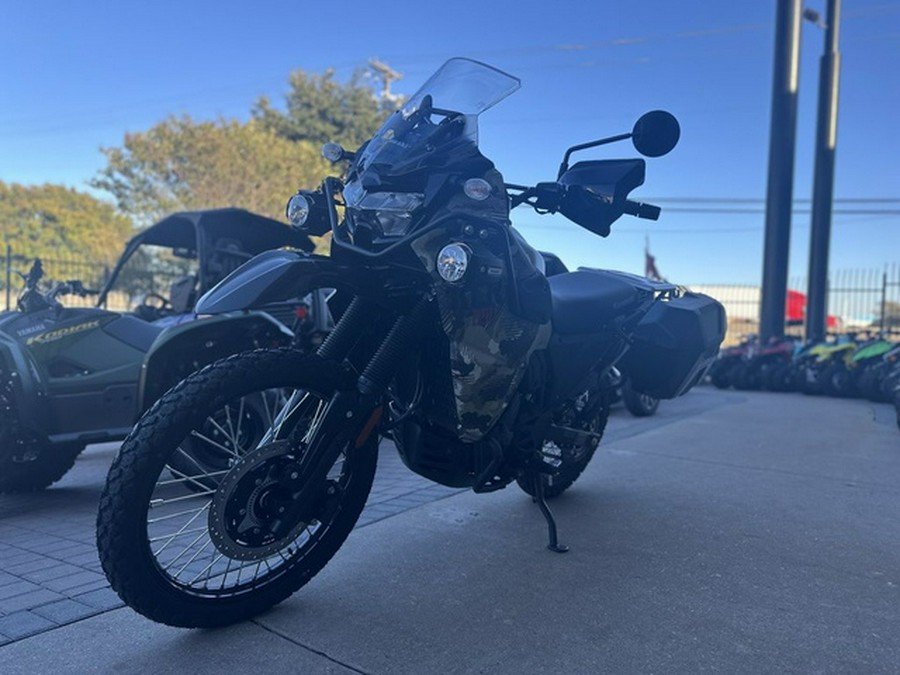 2025 Kawasaki Klr650 Adventure ABS Cypher Camo Beige