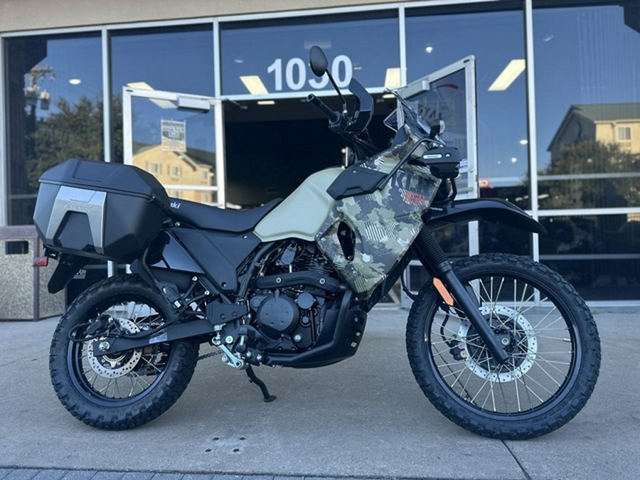 2025 Kawasaki Klr650 Adventure ABS Cypher Camo Beige