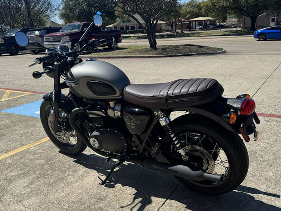 2026 Triumph Bonneville T120 Black Matt Silver Ice