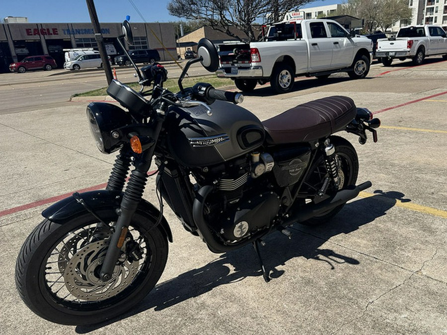 2026 Triumph Bonneville T120 Black Matt Silver Ice
